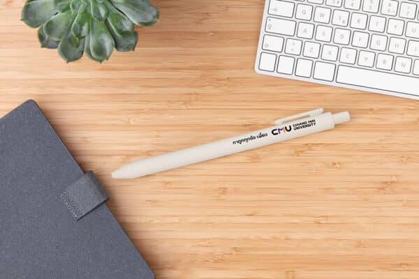 flat lay desk arrangement with copy space